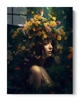 Woman Floral Head