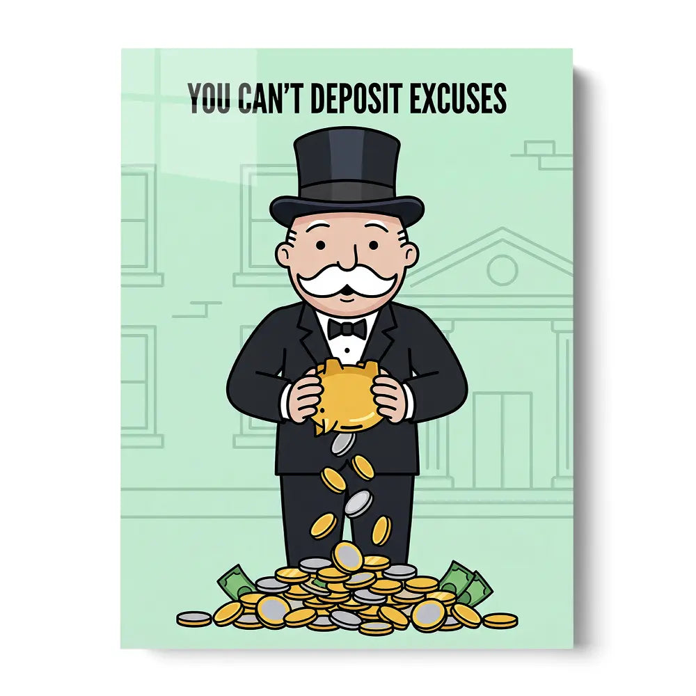 You Can't Deposit Excuses