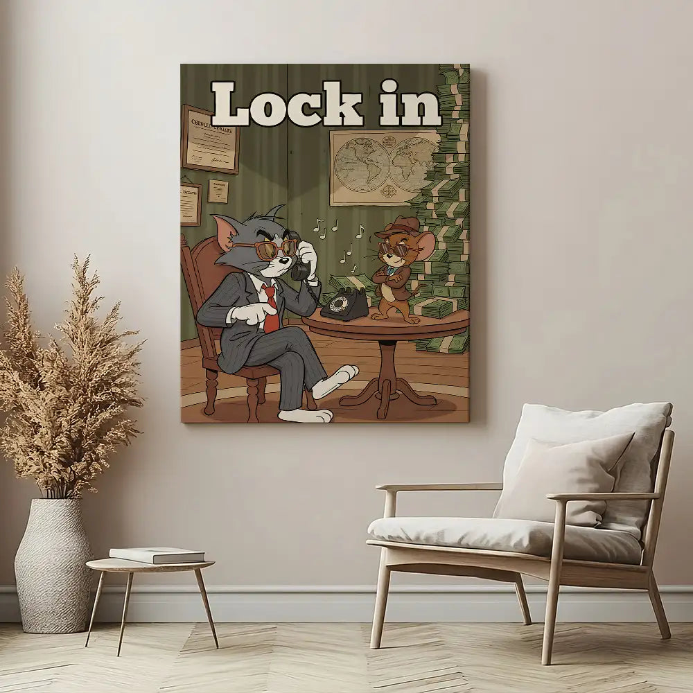 Cat Mouse Lock In