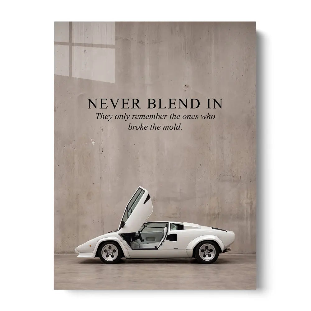 Never Blend In