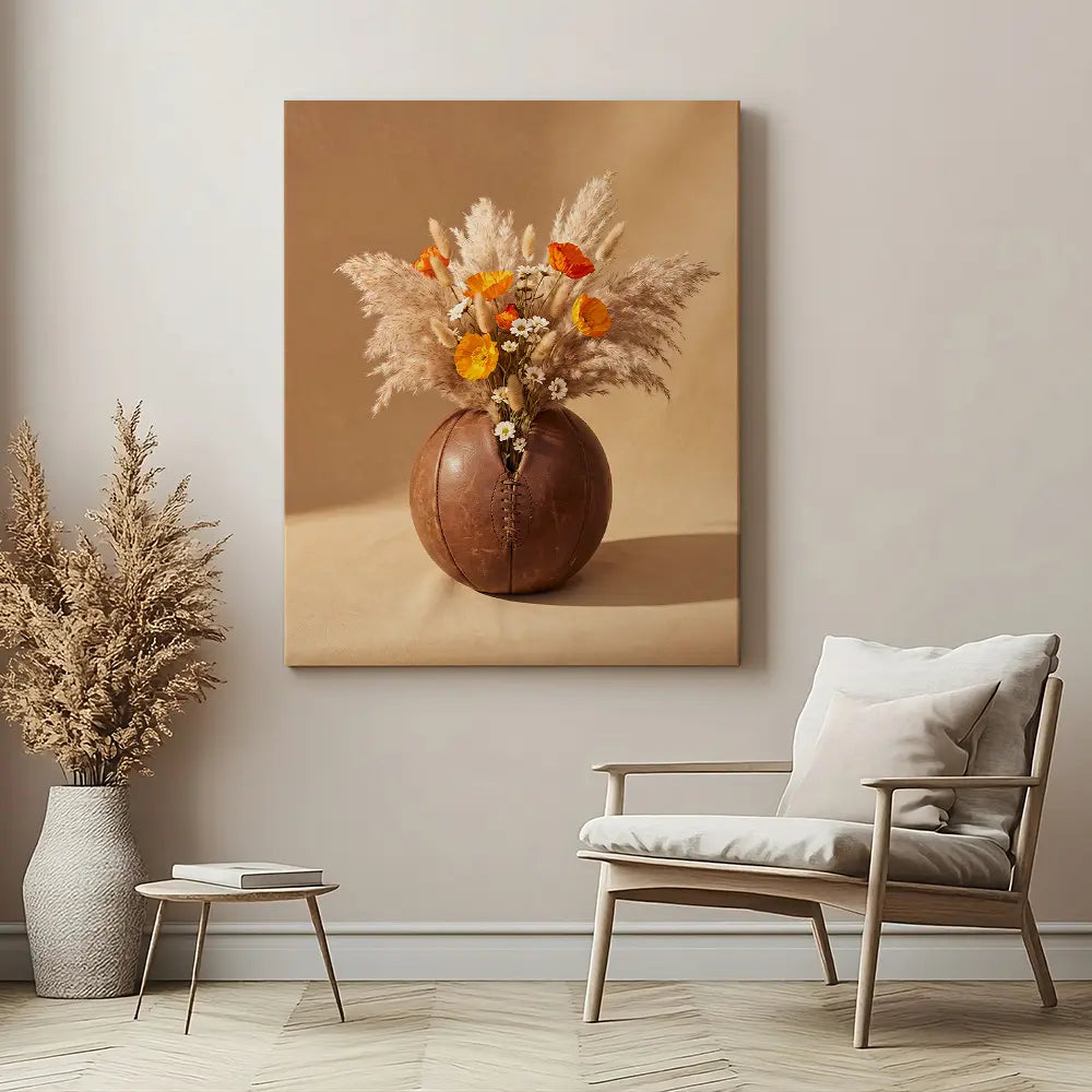 Cowhide Basketball Bouquet