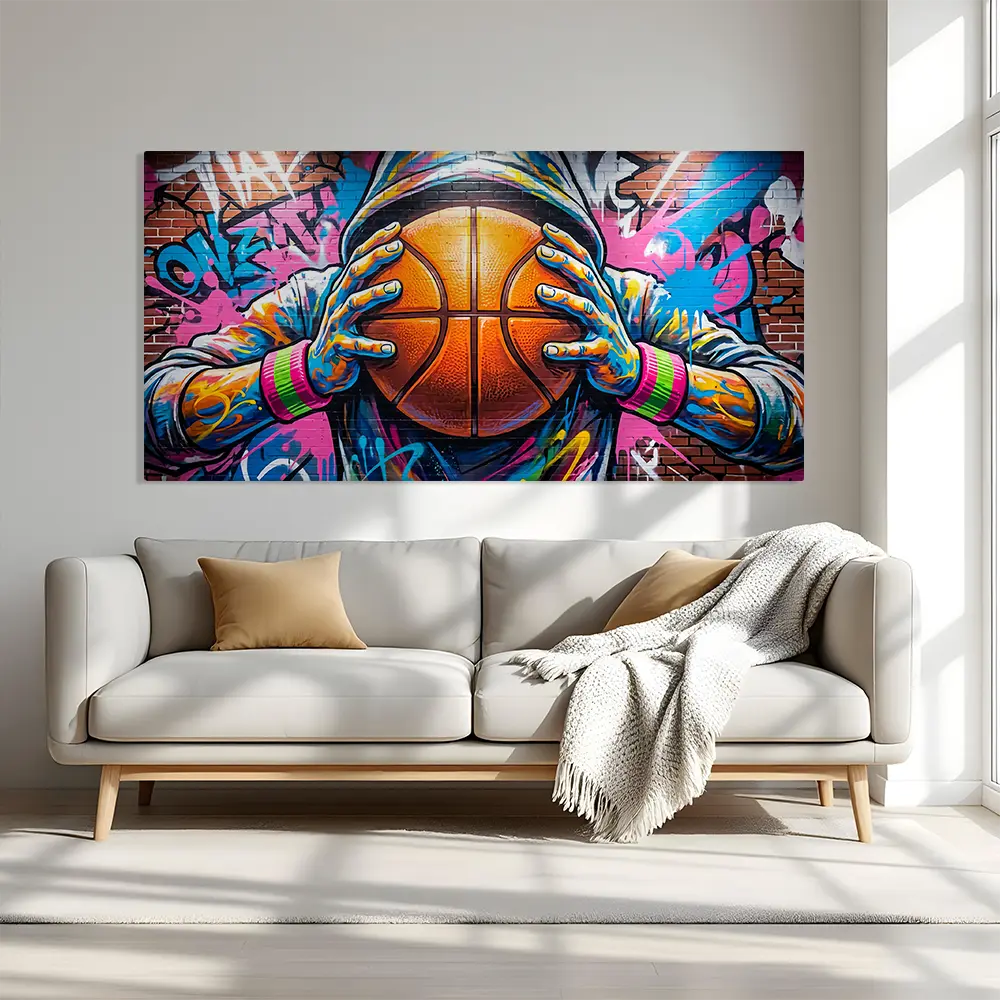 Wall Basketball Hoodie