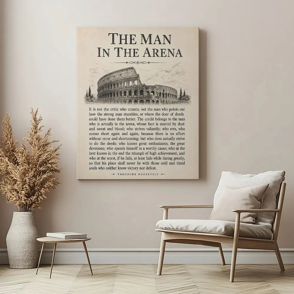 The Man In The Arena