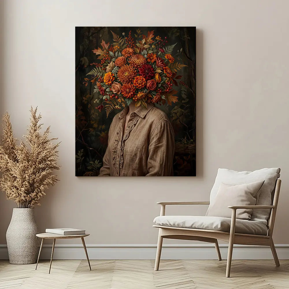 Autumn Floral Portrait