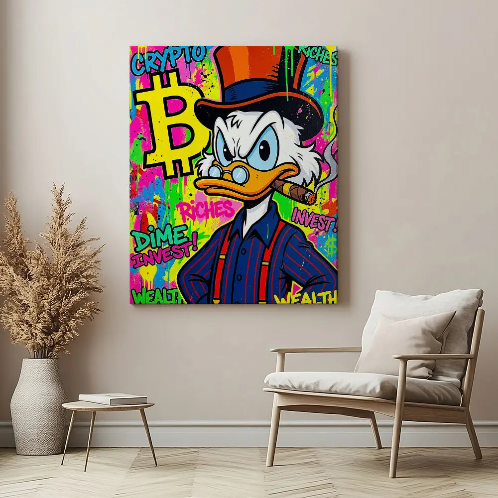 Bitcoin Wealth Art