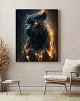 Black Panther Flames