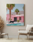 Black Panther Pink House