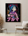 Bulma Dragon Ball Blue