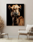 Camel Black Portrait