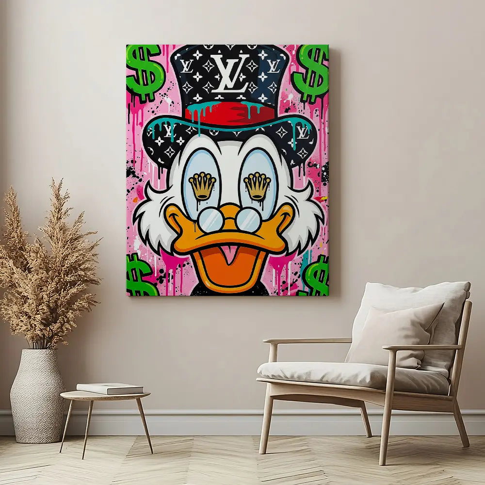 Designer Duck Pop Art