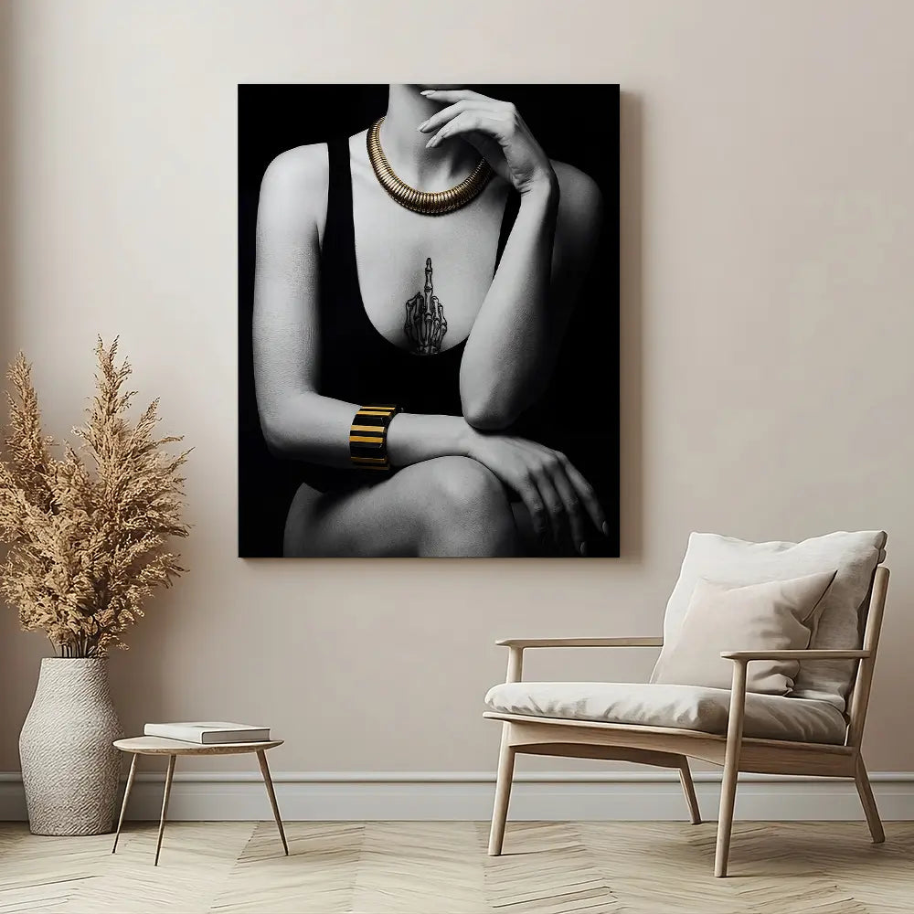 Elegant Gold Girl