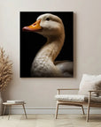 Goose Black Portrait