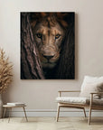 Lioness Hiding