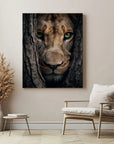 Lioness Hiding