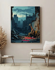 Lonely Giraffe Portrait
