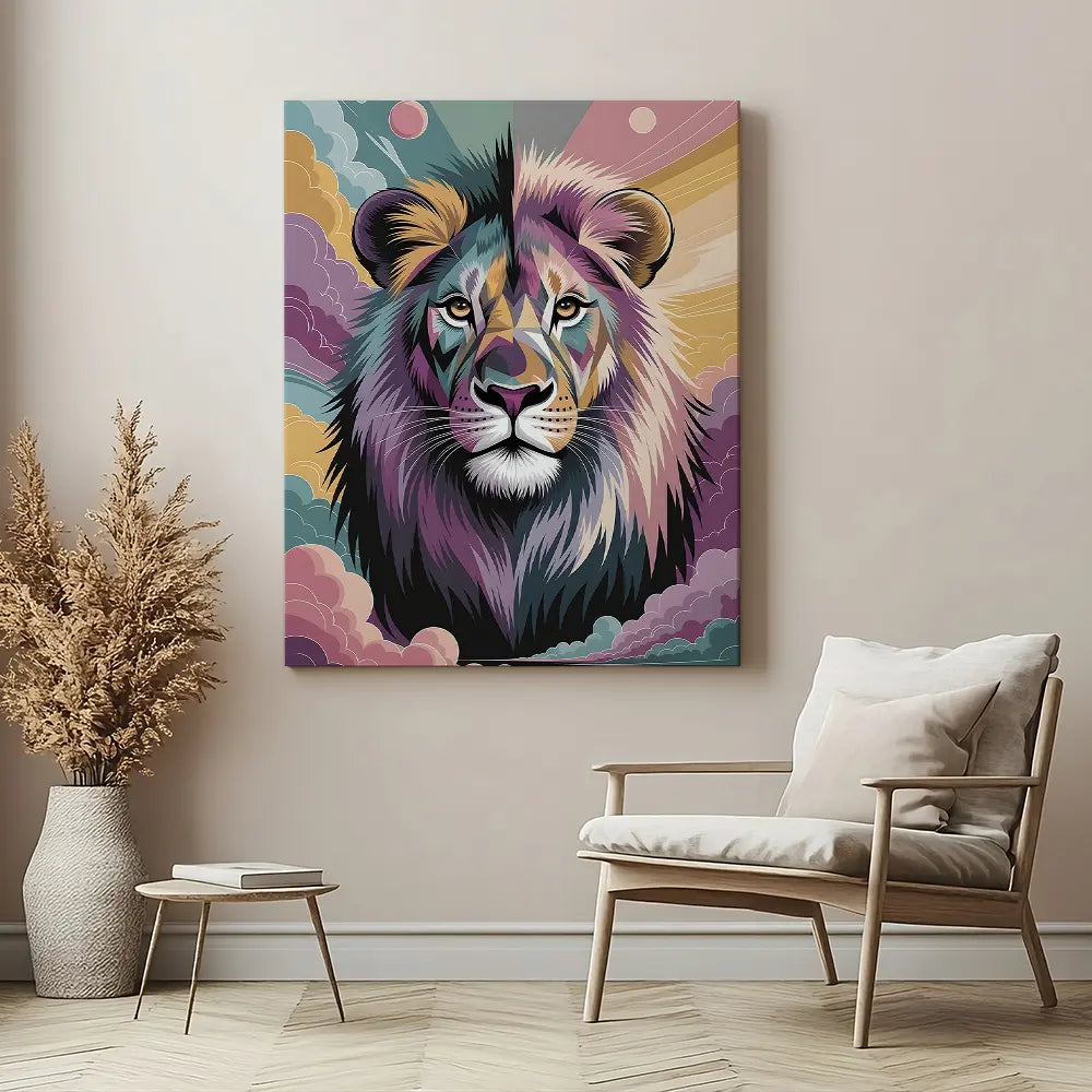 Magical Lion Portrait