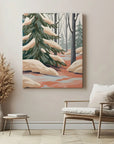 Melting Snow Pine