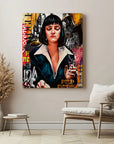 Mia Wallace Graffiti