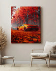 Orange Lamborghini Leaves