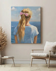 Pink Bow Headband Sea