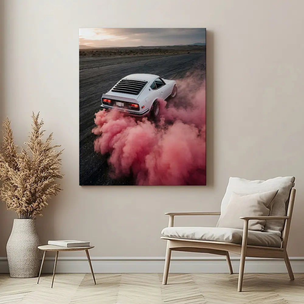 Pink Smoke Drift