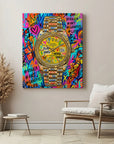 Rolex Graffiti Gold