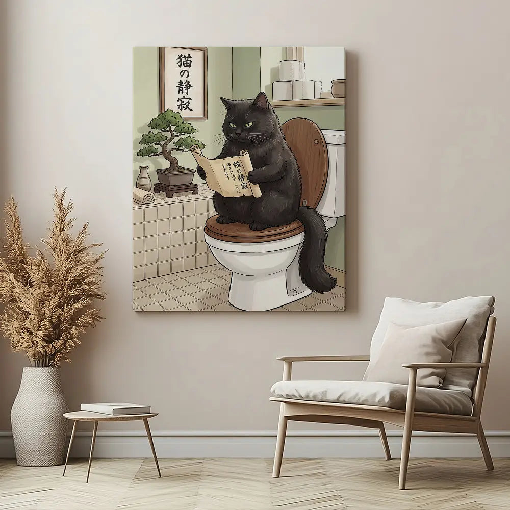 Scroll Cat Toilet