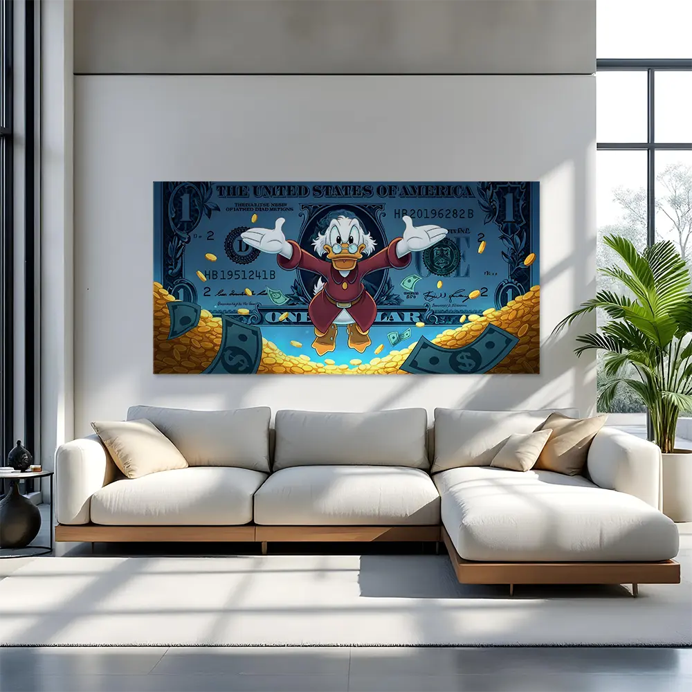 Scrooge McDuck Diving