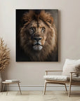 Serious Lion Face