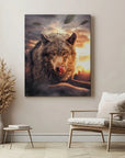 Sunset Wolf