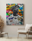 Tupac Shakur Pop Art