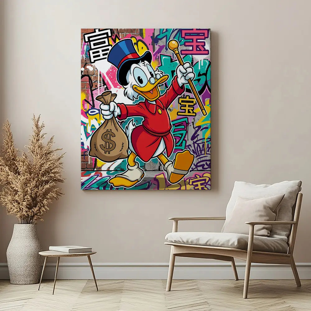 Wealthy Duck Graffiti