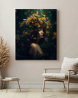Woman Floral Head