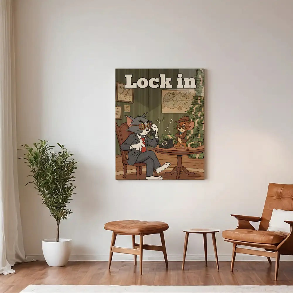 Cat Mouse Lock In