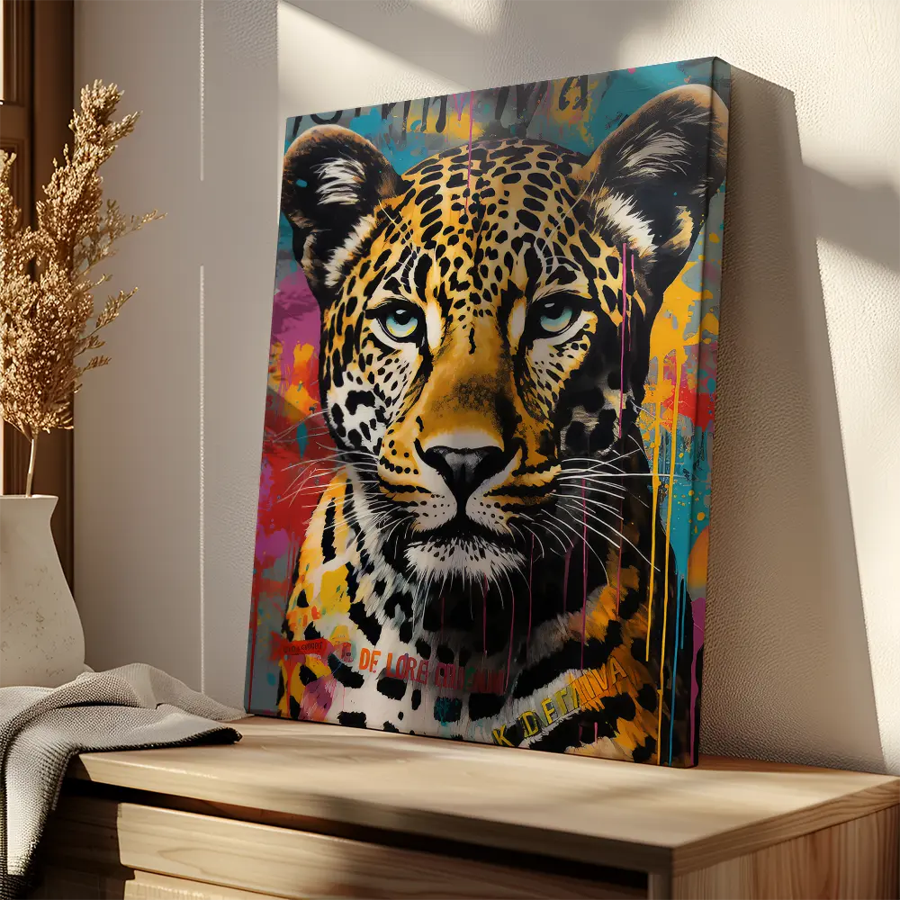 Leopard Wall – Zenz Art