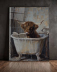 Bathing Yak