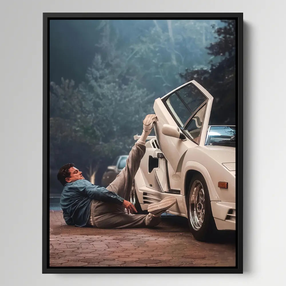 Falling Near Car