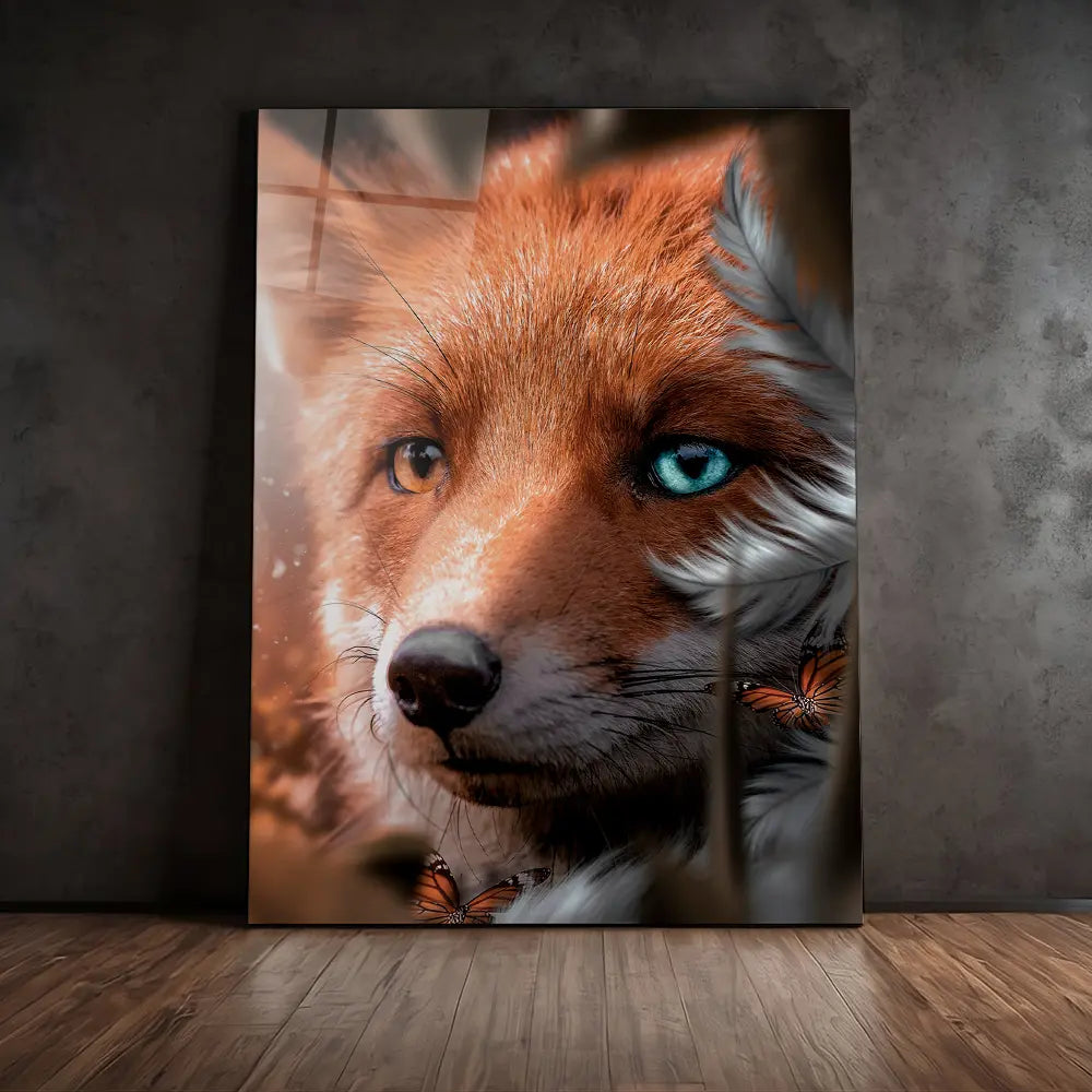 Feather Fox Portrait