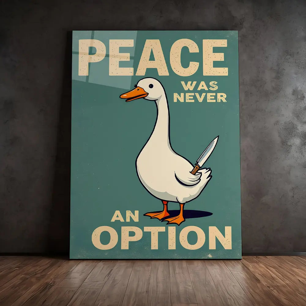 Peace Was Never An Option