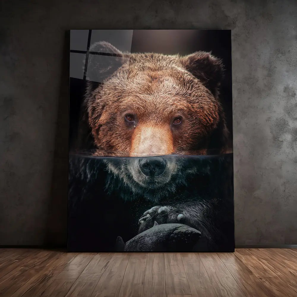 Underwater Bear Portrait