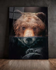 Underwater Bear Portrait