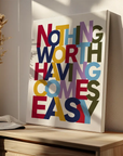 Nothing Worth