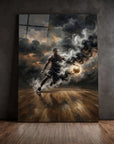Fogged Basketballer
