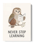 Never Stop Learning