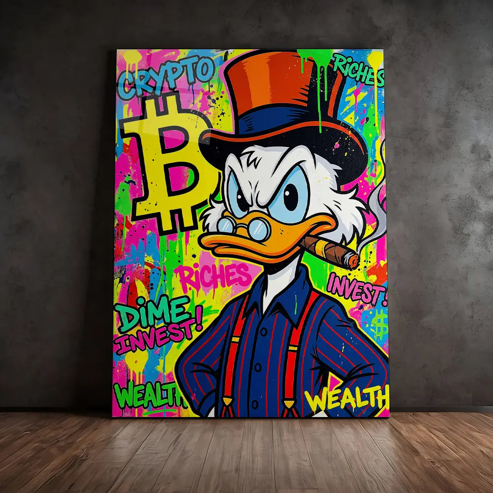Bitcoin Wealth Art