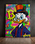 Bitcoin Wealth Art