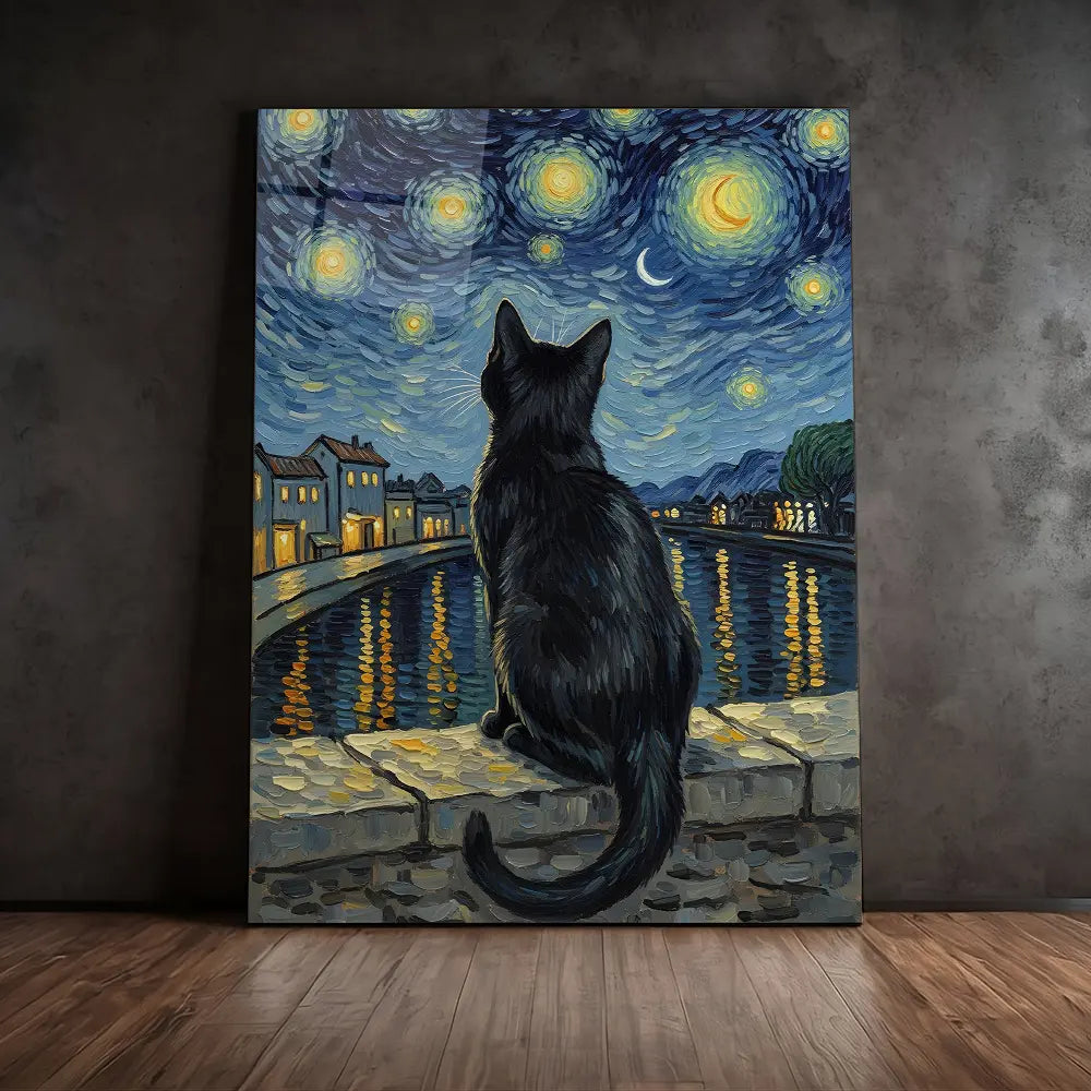 Black Cat Van Gogh