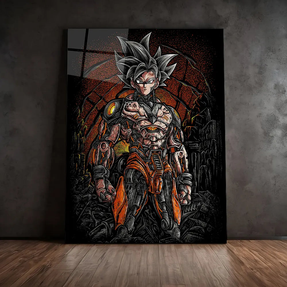 Black Mecha Armor Goku