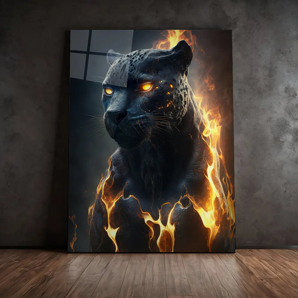 Black Panther Flames