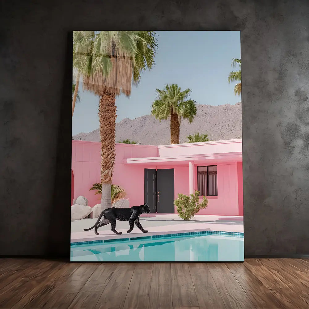 Black Panther Pink House